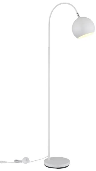 Globo 24779W - Lampada con piedistallo BENNO 1xE27/60W/230V bianco