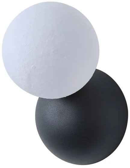 Applique 1xG9/25W/230V nero