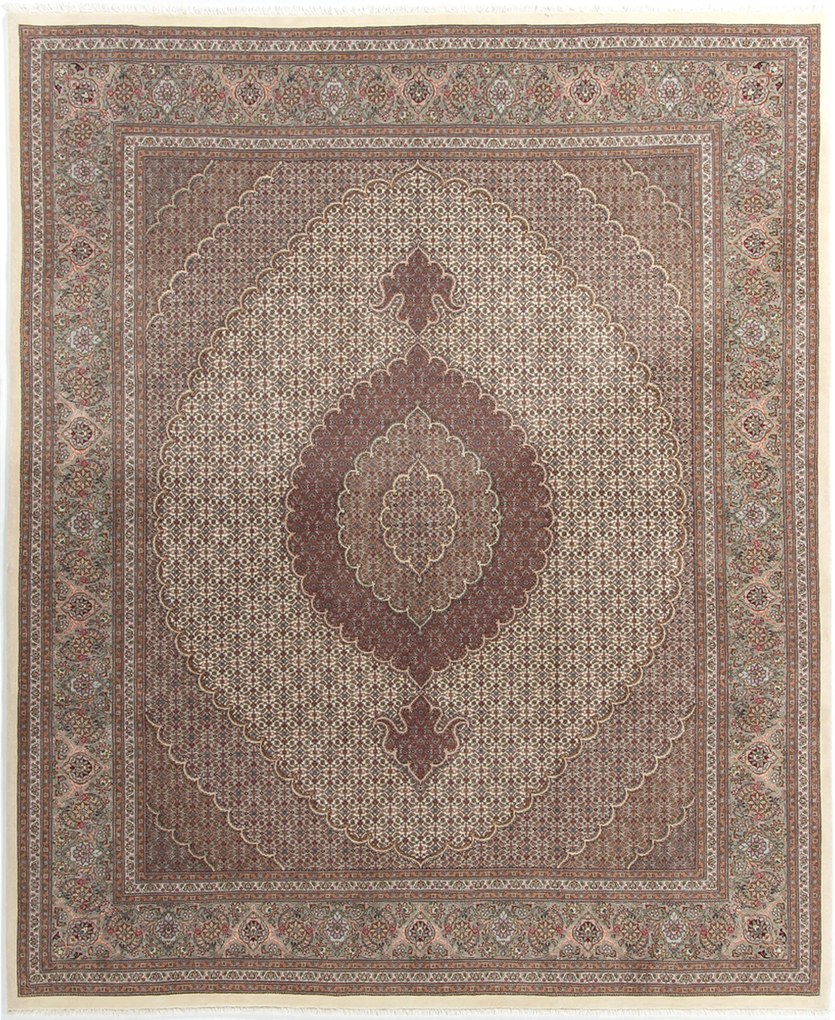 Tabriz Tappeto 210x260 (Iran) Annodato A Mano