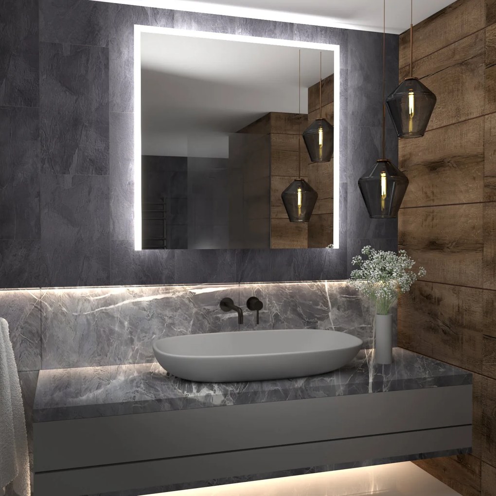 Specchio con luce LED F3