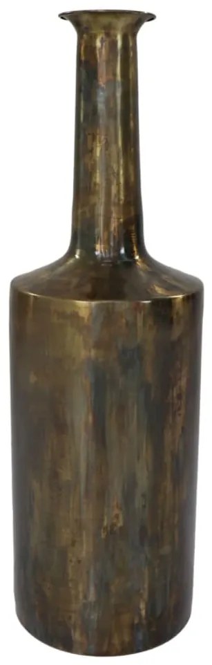 Vaso Bergamo Grande 24x75 Cm Dorato /