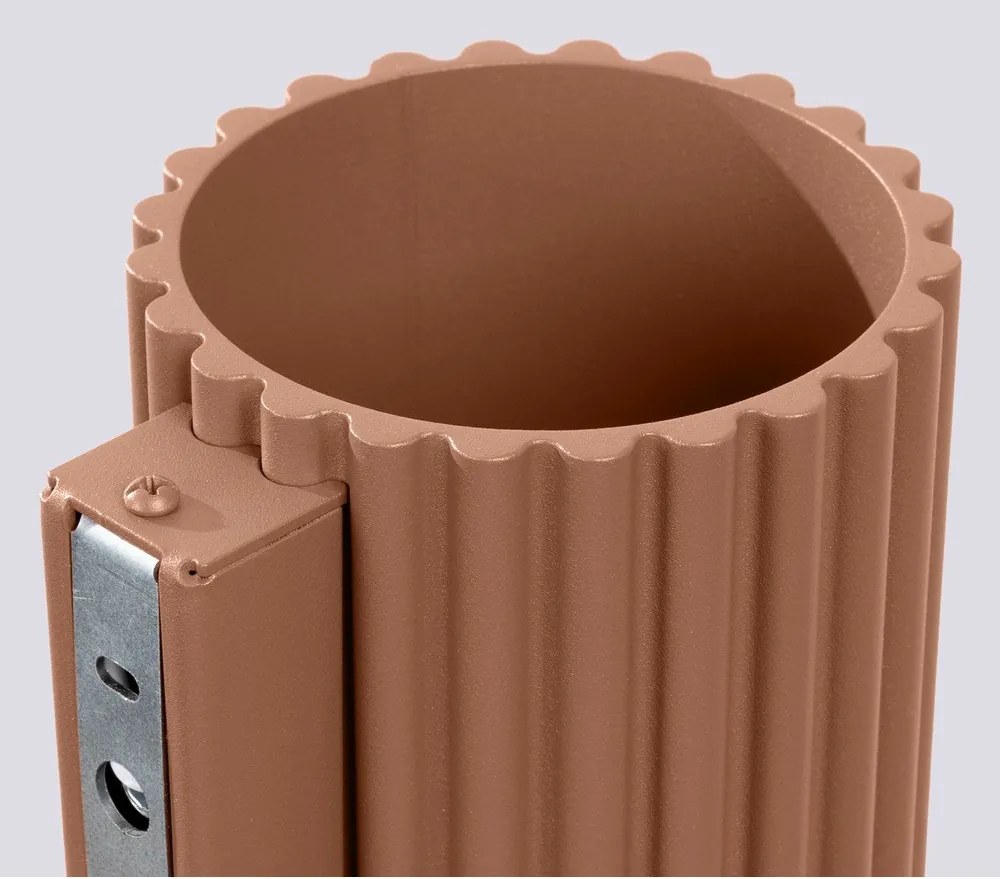 Lampada da parete marrone chiaro ø 10 cm Zora – Sollux