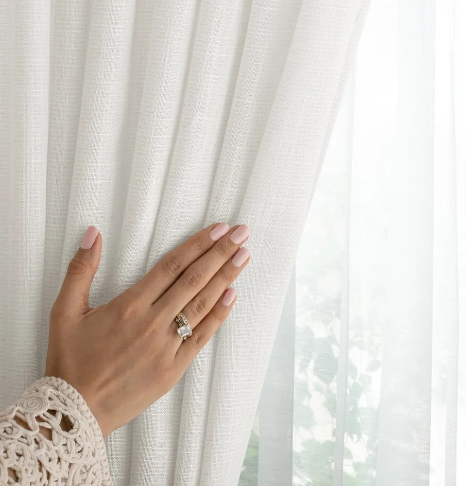 Tenda color crema 140x270 cm Valeta – Restilo