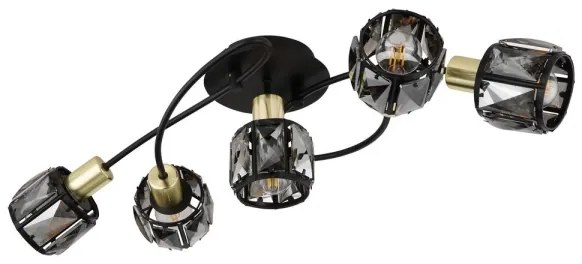 Globo 54357-5B - Lampadario a plafone INDIANA 5xE14/40W/230V