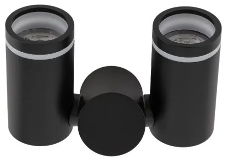 Faretto JET SET 2xGU10/10W/230V nero