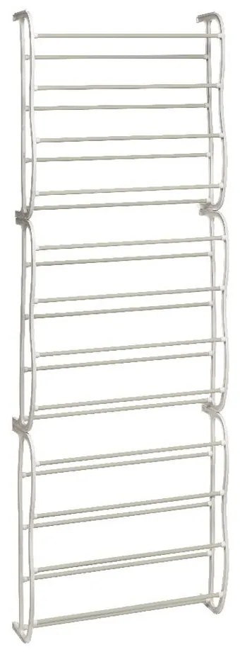 Scarpiera bianca in metallo da parete – Premier Housewares