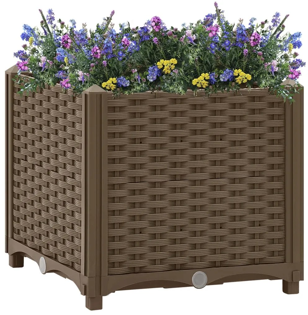 Fioriera Rialzata 40x40x38 Cm İn Polipropilene /
