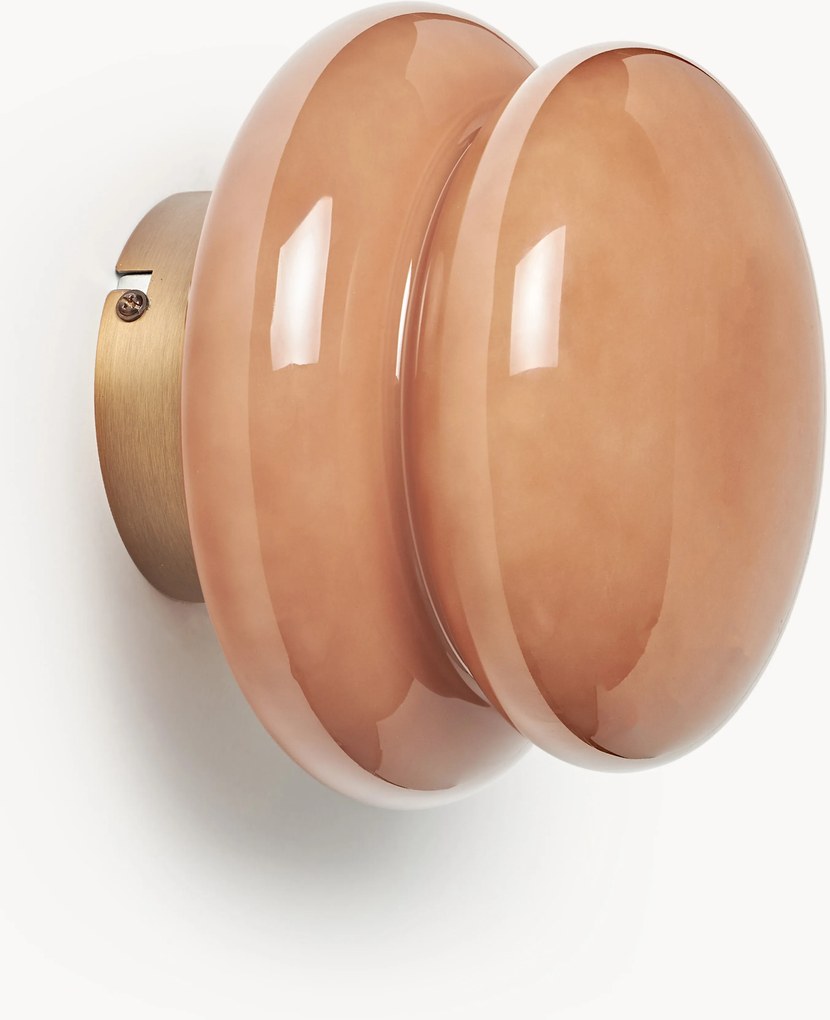 Applique in vetro opale Baya