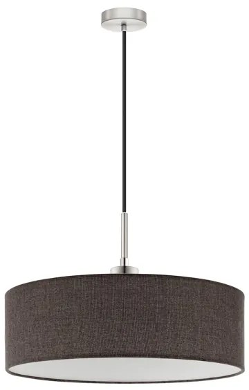 Eglo - Lampadario LED a cavo TUNJA 1xE27/60W/230V marrone