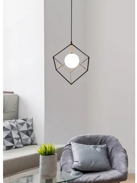 Lampadario a sospensione con filo WEERT 1xG9/28W/230V