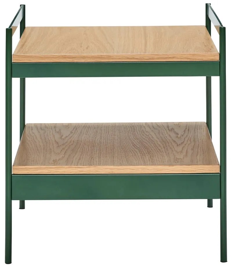 Tavolino con piano in rovere 43x43 cm Jaunty - Hübsch