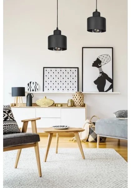 Lampadario a sospensione con filo BODO 1xE27/60W/230V