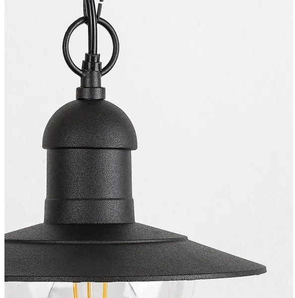 Rabalux 8717 - Lampada a sospensione da esterno OSLO 1xE27/60W nera IP44