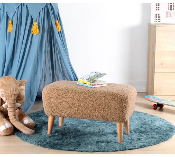 Pouf PIXI 32x61 cm marrone