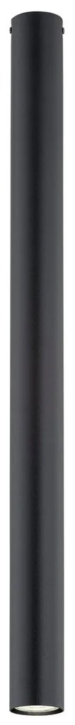 Plafoniera TECNO 1XXL da soffitto base GU10 Nera