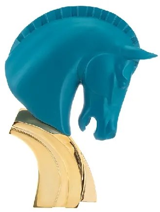 BONGELLI PREZIOSI Statua cavallo stilizzato Collezione modern animal h 30