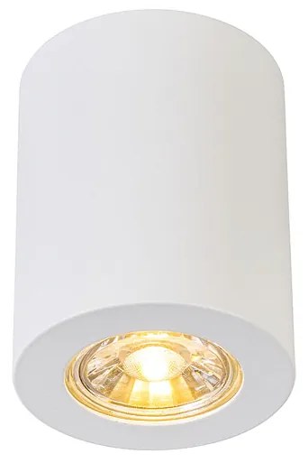Faretto moderno bianco 7,5 cm - Tuba