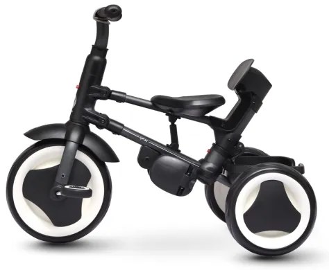 QPlay - Triciclo per bambini 3in1 RITO EVO grigio
