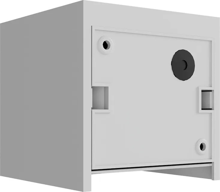 Applique LED Cubo 24W Bidirezionale IP65 CCT con LED OSRAM - Bianca