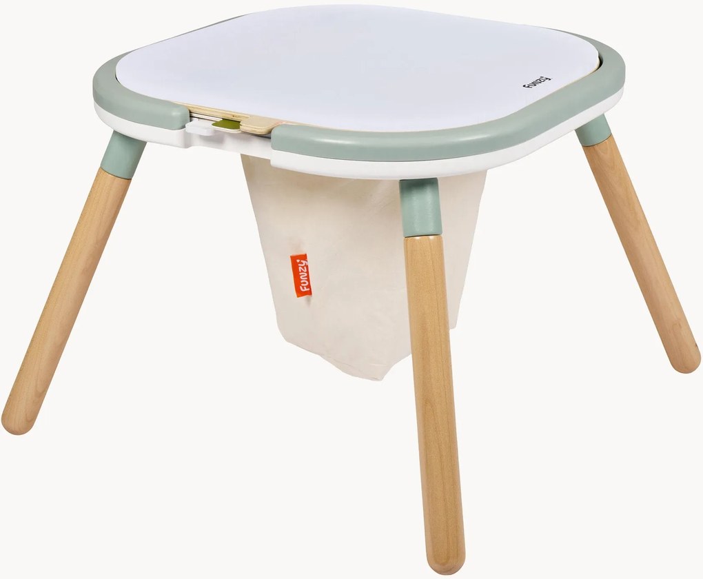 Tavolo da gioco per bambini in legno di faggio Funzy
