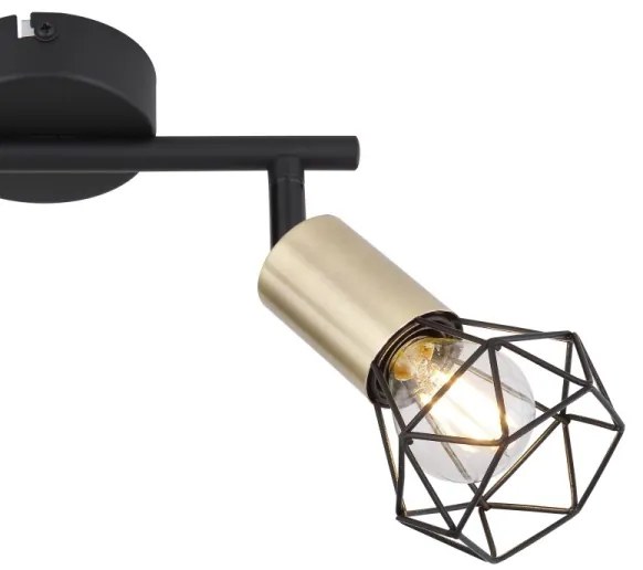 Globo 54802S-2AB - Faretto XARA 2xE14/40W/230V