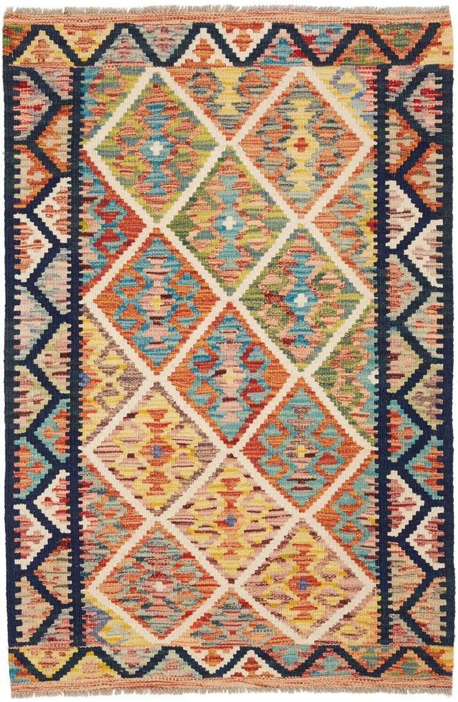 Kilim Tappeto orientale 90x130 (Pakistan) Tessuto A Mano