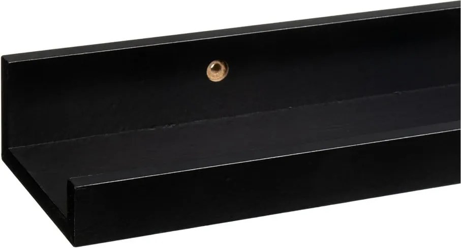 Mensola nera per quadri 100 cm - Casa Selección