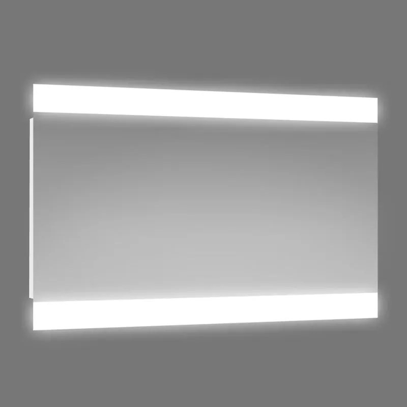 Specchio con illuminazione integrata bagno rettangolare Zone H 120 x P 2.5 cm