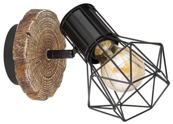 Globo 54017W-1 - Faretto da parete PRISKA 1xE27/60W/230V