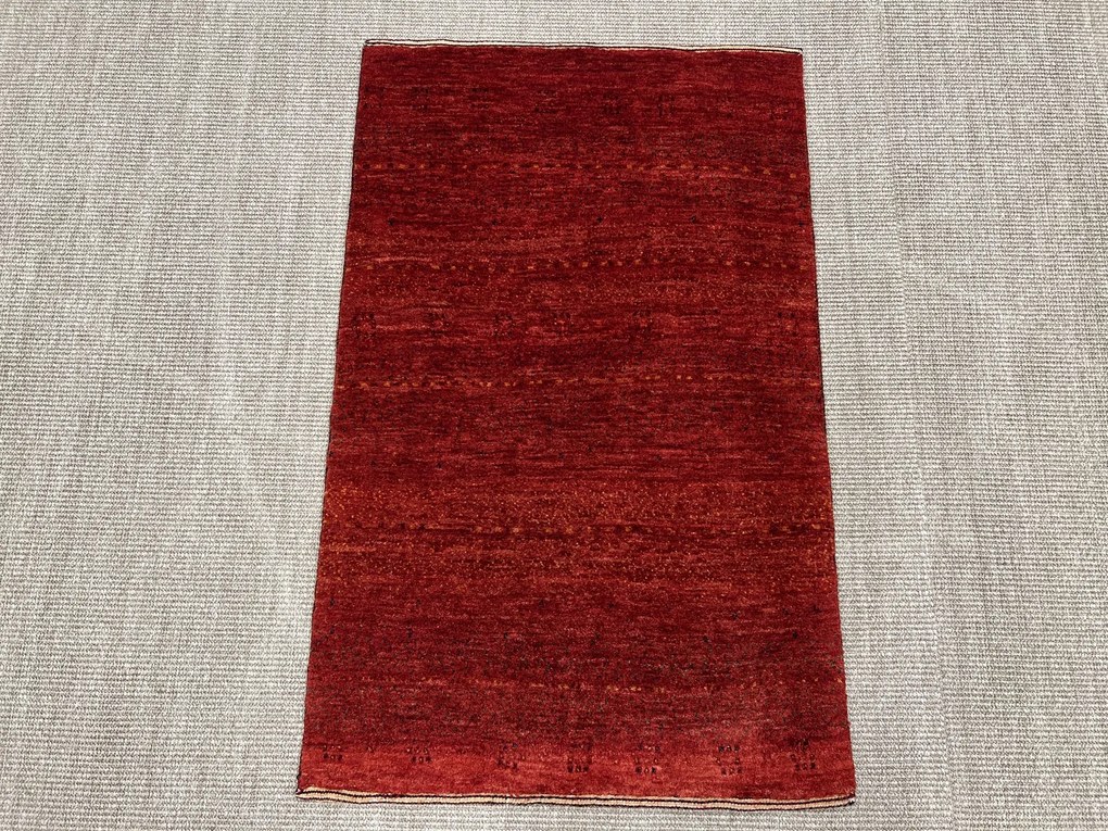Loribaft Tappeto persiano 110 x 70 Rosso (Iran) Annodato A Mano