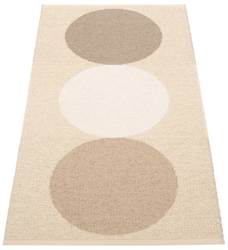 Tappeto da interno/esterno beige/color crema 70x140 cm Otto Grain – Pappelina