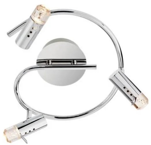 Redo 04-331 - Faretto LED SLIM 3xLED/4W/230V cromo lucido