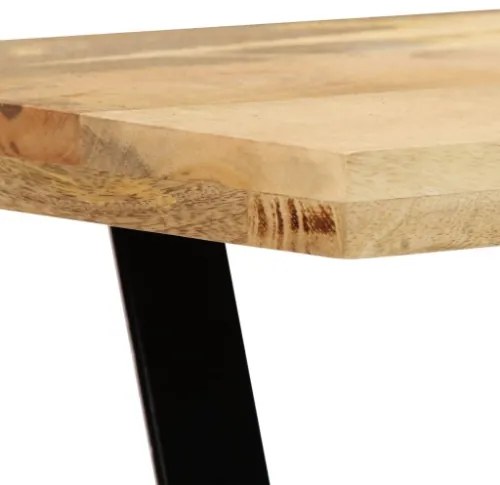 Panca 110 cm in Legno Massello di Mango