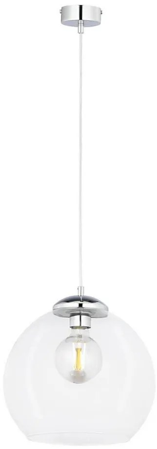 Jupiter 1783 - AS 1 - Lampadario a sospensione con filo ASTI 1xE27/60W/230V cromo