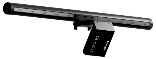 Luce LED dimmerabile per schermo LEVANO LED/5W/5V 3000-6000K nero