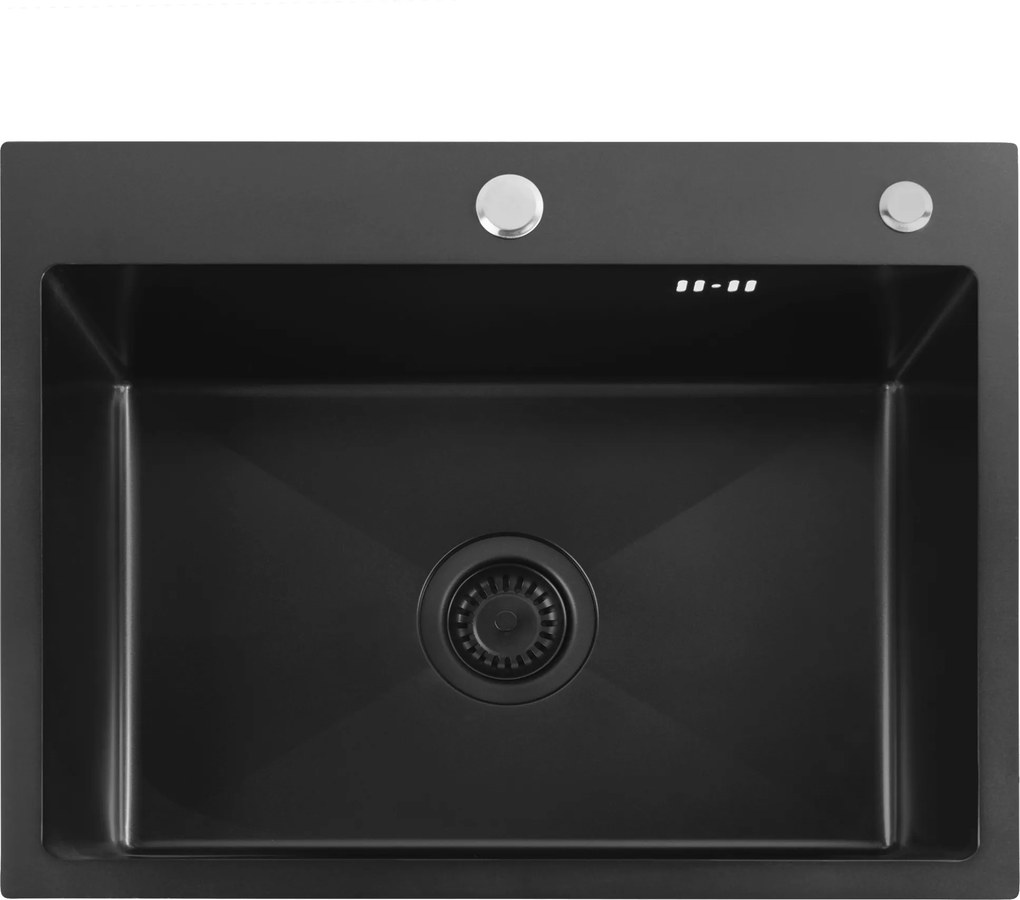 Lavello in acciaio Liam Black