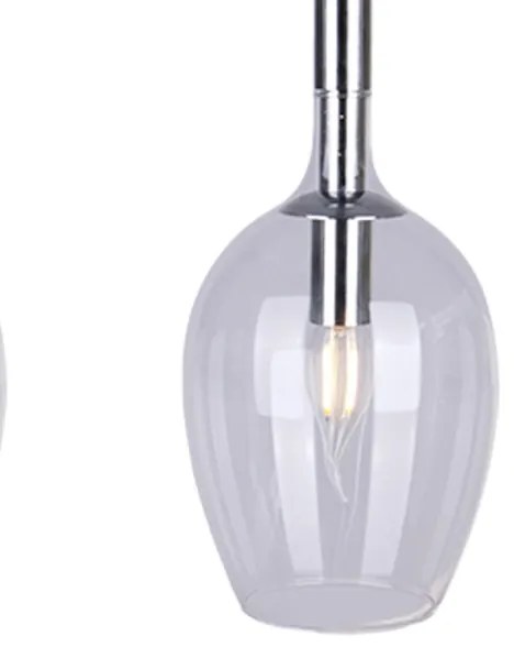 Lampadario su filo TANGO 3xE14/40W/230V chiaro