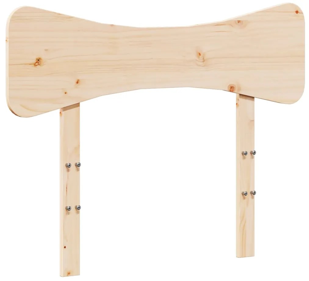 Testiera 100 cm in legno massello di pino