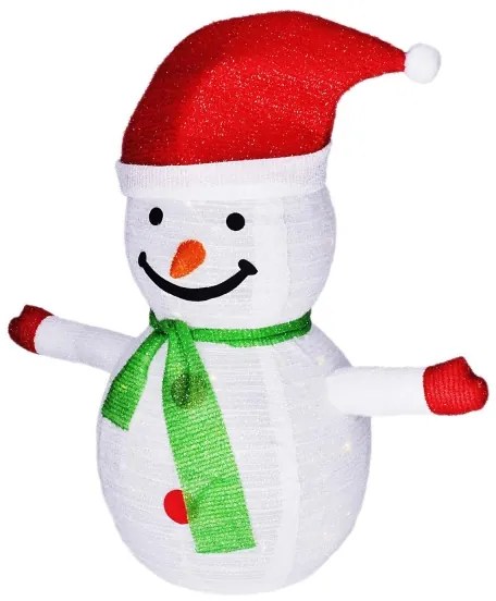 Brilagi - Decorazione natalizia da esterno a LED 40xLED/3xAA IP44 pupazzo di neve