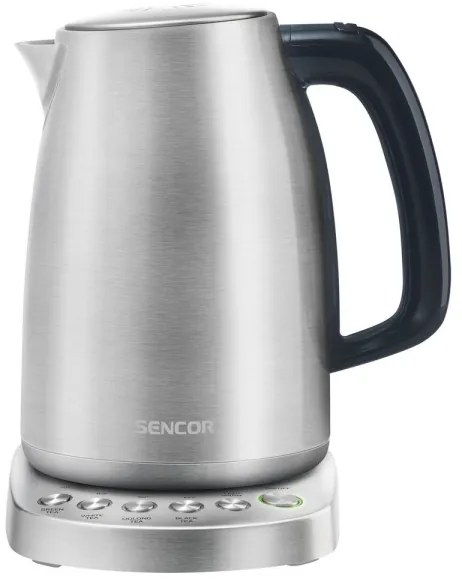 Sencor - Bollitore con termoregolazione 1,7 l 2200W/230V acciaio inossidabile