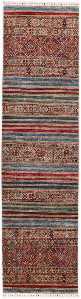 Samarkand Tappeto orientale 320 x 80 (Afghanistan) Annodato A Mano