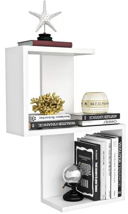 Mensola da parete OCTA 60x45 cm bianca