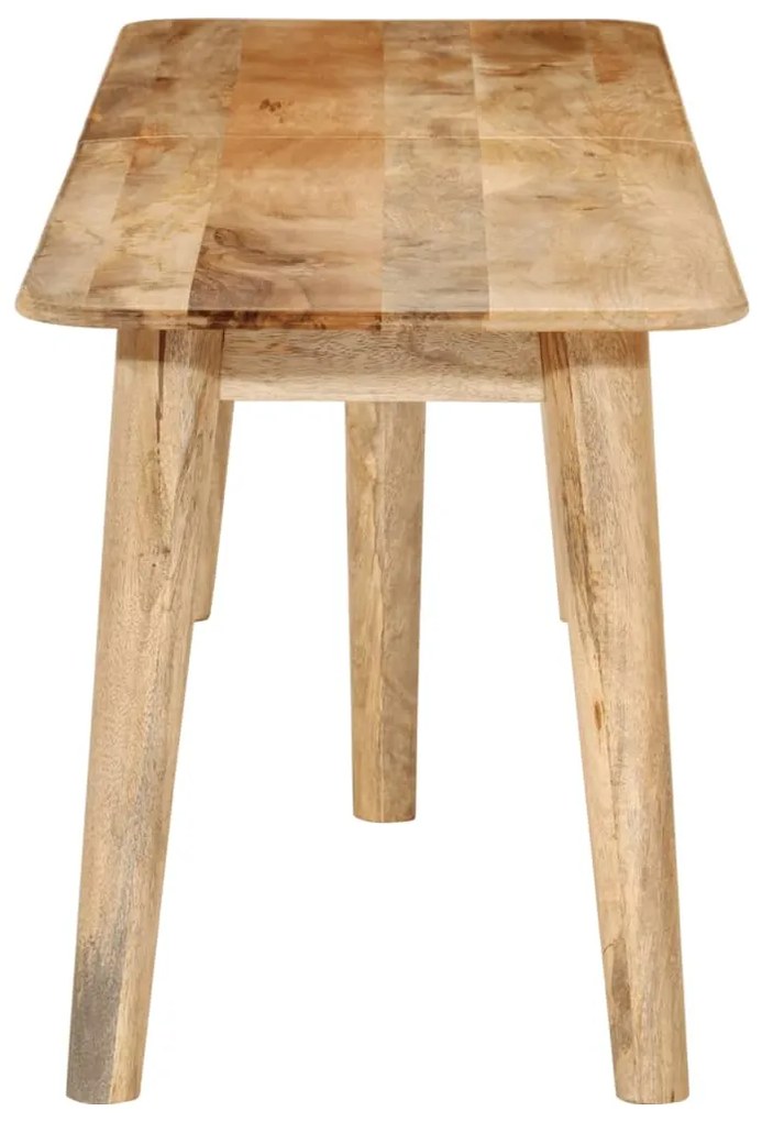 Panca 160x40x45 cm in legno massello di mango