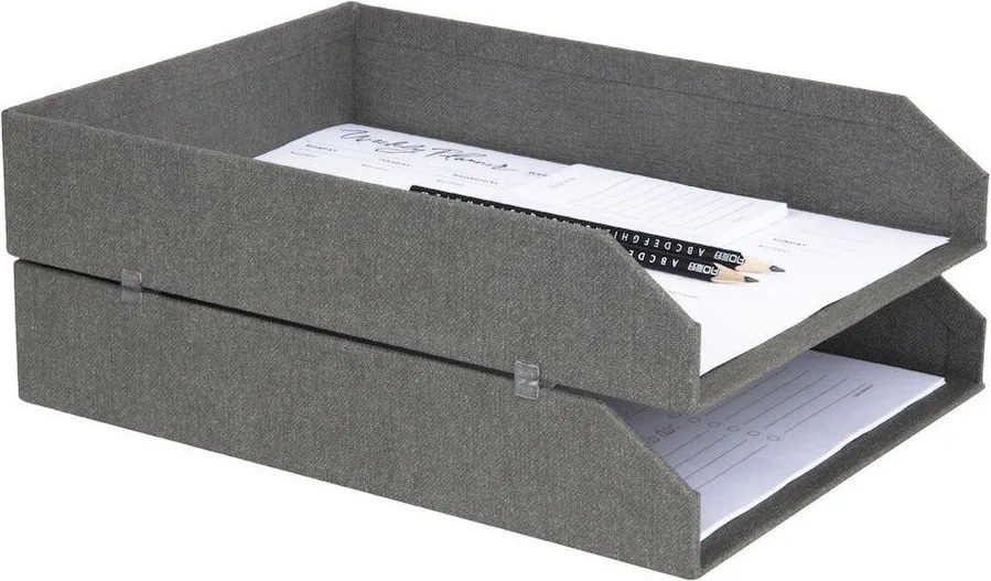 Organizer in cartone per documenti in set da 2 Hakan - Bigso Box of Sweden