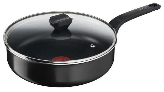 Tefal - Padella profonda con coperchio SIMPLY CLEAN 24 cm