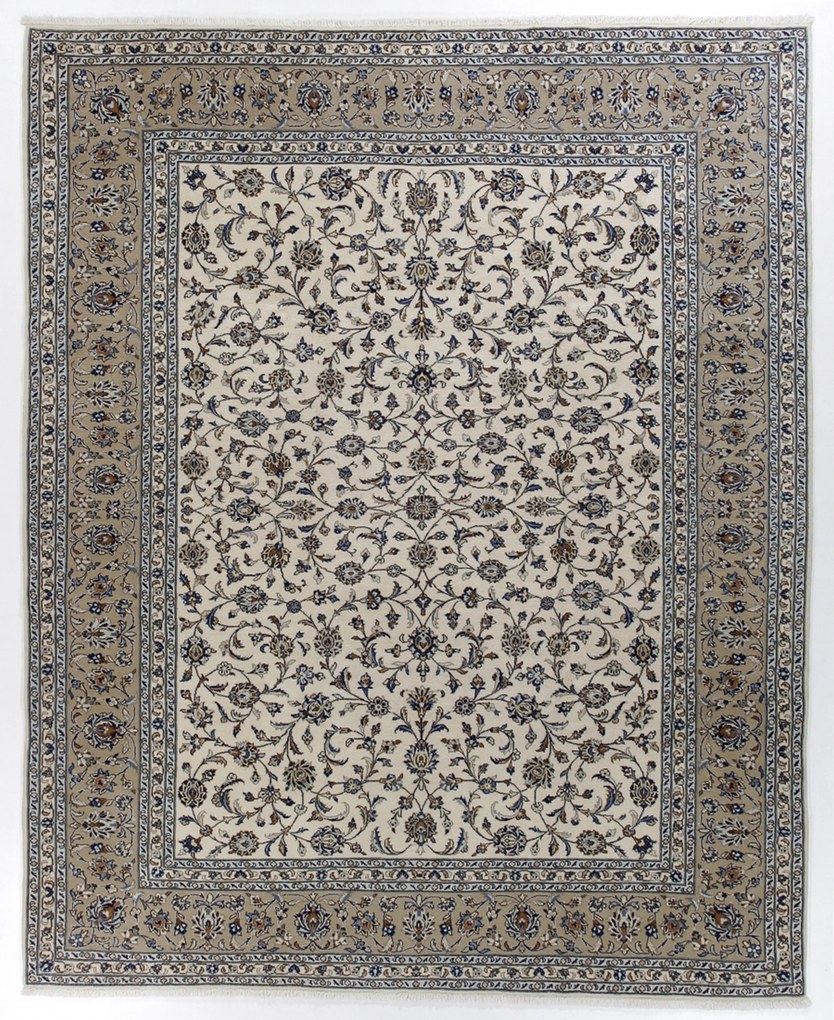 Kashan Tappeto 250 x 310 (Iran) Annodato A Mano