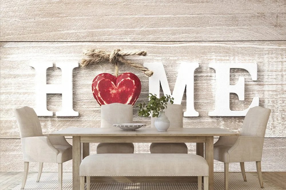Carta da parati – Con scritta Home