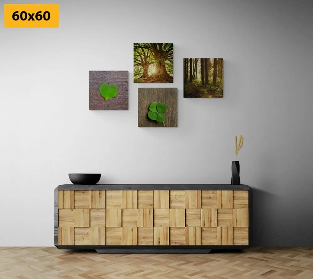 Set di quadri – Brezza della natura