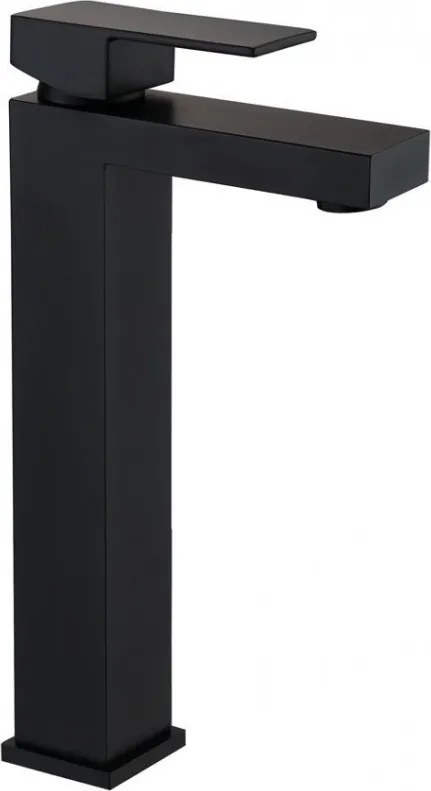 Mexen Cube rubinetto lavabo alto, nero - 72910-70