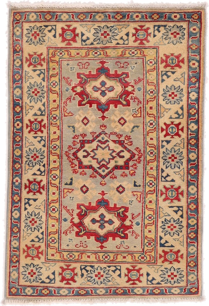 Kazak Tappeto orientale 120x80 (Pakistan) Annodato A Mano